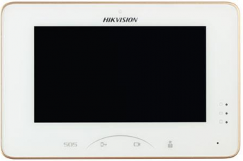 Stacja wewnętrzna, wielkość ekranu 7 ", ekran dotykowy, , 8 wej. alarmowych,HIKVISION DS-KH8300-T HIKVISION